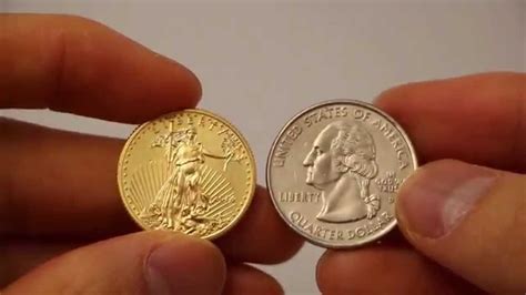 dimensions of a 1 oz gold coin